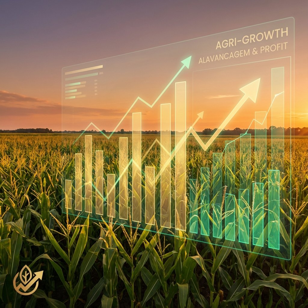 Produção Agropecuária com Gráficos de Crescimento